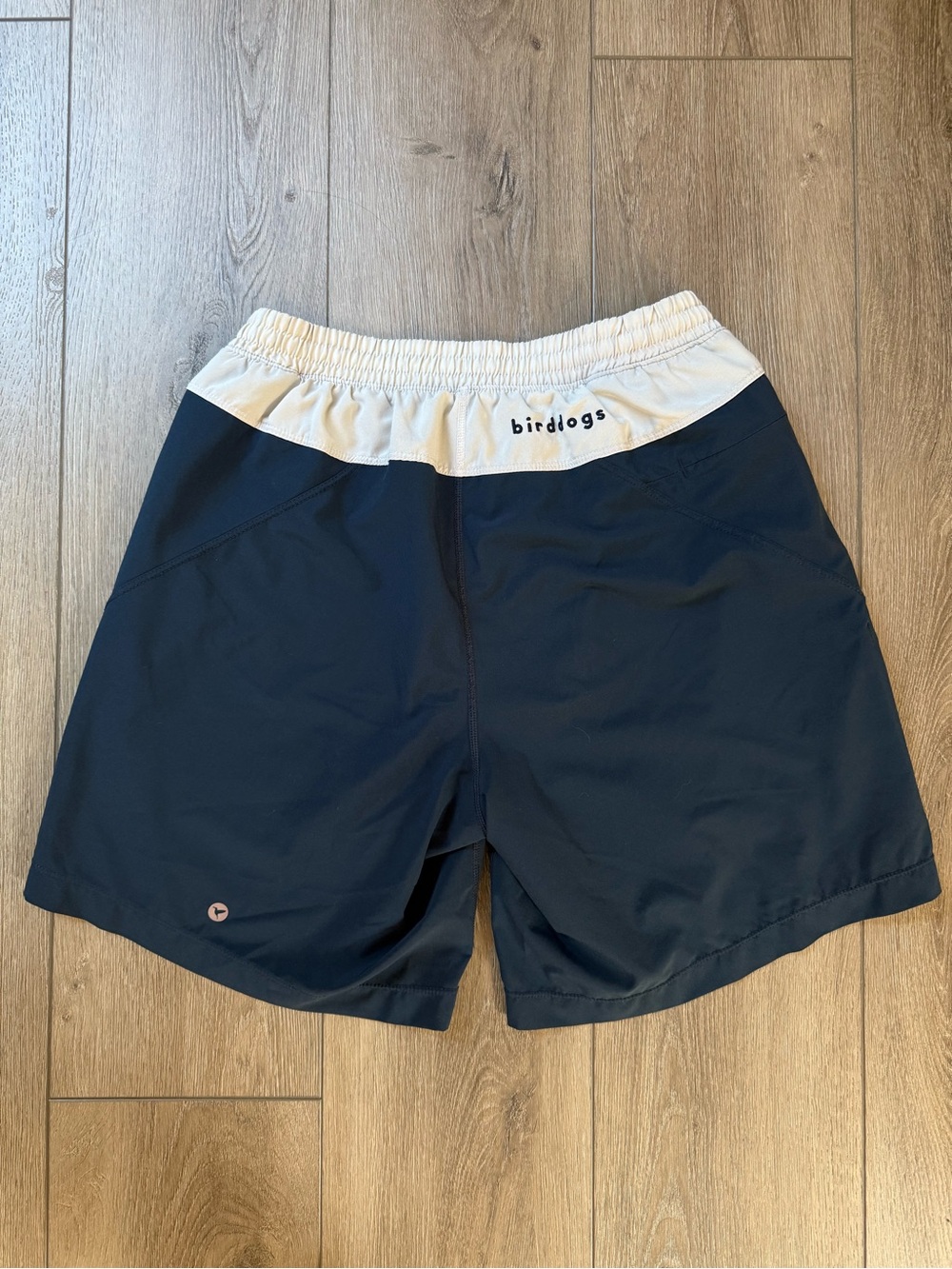 Birddogs Boomstick Lined Athletic Shorts Mens Medium Navy Blue Athletic 7” White